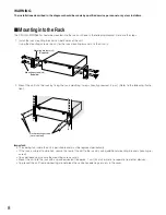 Preview for 8 page of Panasonic WJMPU955A - CENTRAL PROCESSING UNIT Installation Manual