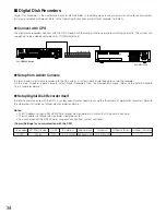 Предварительный просмотр 34 страницы Panasonic WJMPU955A - CENTRAL PROCESSING UNIT Operating Instructions Manual