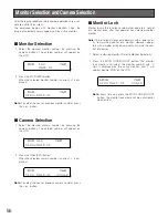 Предварительный просмотр 56 страницы Panasonic WJMPU955A - CENTRAL PROCESSING UNIT Operating Instructions Manual