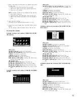 Предварительный просмотр 71 страницы Panasonic WJMPU955A - CENTRAL PROCESSING UNIT Operating Instructions Manual