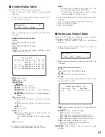 Предварительный просмотр 81 страницы Panasonic WJMPU955A - CENTRAL PROCESSING UNIT Operating Instructions Manual