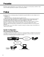 Предварительный просмотр 4 страницы Panasonic WJND200 - NETWORK DISK RECORDER Operating Instructions Manual