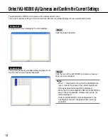 Preview for 12 page of Panasonic WJND200 - NETWORK DISK RECORDER Operating Instructions Manual
