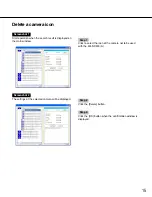 Preview for 15 page of Panasonic WJND200 - NETWORK DISK RECORDER Operating Instructions Manual