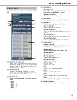 Preview for 11 page of Panasonic WJND400 - NETWORK DISK RECORDER Operating Instructions Manual