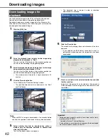 Preview for 42 page of Panasonic WJND400 - NETWORK DISK RECORDER Operating Instructions Manual