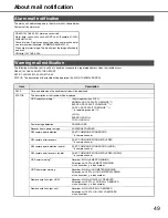 Preview for 49 page of Panasonic WJND400 - NETWORK DISK RECORDER Operating Instructions Manual