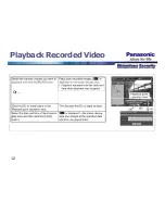 Preview for 12 page of Panasonic WJND400 - NETWORK DISK RECORDER Reference Material