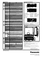 Preview for 2 page of Panasonic WJND400 - NETWORK DISK RECORDER Specifications