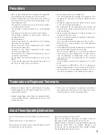 Preview for 5 page of Panasonic WJRT208 - Digital Disk Recorder Operating Instructions Manual