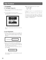 Preview for 22 page of Panasonic WJRT208 - Digital Disk Recorder Operating Instructions Manual