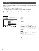 Предварительный просмотр 24 страницы Panasonic WJRT416 - 16CH DIGITAL RECORDER Installation Manual