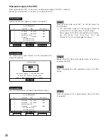 Предварительный просмотр 36 страницы Panasonic WJRT416 - 16CH DIGITAL RECORDER Installation Manual