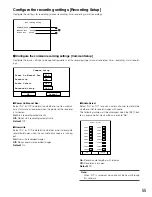 Preview for 55 page of Panasonic WJRT416 - 16CH DIGITAL RECORDER Installation Manual