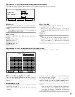 Preview for 57 page of Panasonic WJRT416 - 16CH DIGITAL RECORDER Installation Manual