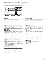 Preview for 59 page of Panasonic WJRT416 - 16CH DIGITAL RECORDER Installation Manual