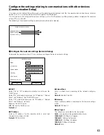 Предварительный просмотр 63 страницы Panasonic WJRT416 - 16CH DIGITAL RECORDER Installation Manual