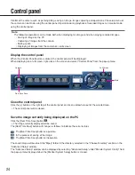 Предварительный просмотр 24 страницы Panasonic WJRT416 - 16CH DIGITAL RECORDER Operating Instructions Manual