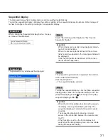 Предварительный просмотр 31 страницы Panasonic WJRT416 - 16CH DIGITAL RECORDER Operating Instructions Manual