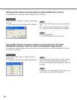 Предварительный просмотр 38 страницы Panasonic WJRT416 - 16CH DIGITAL RECORDER Operating Instructions Manual