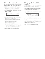 Preview for 8 page of Panasonic WJSX150 - SWITCHER - ADDENDUM Addendum