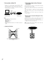 Предварительный просмотр 46 страницы Panasonic WJSX150 - SWITCHER - ADDENDUM Operating Instructions Manual