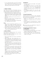 Preview for 49 page of Panasonic WJSX150 - SWITCHER - ADDENDUM Operating Instructions Manual