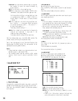 Preview for 54 page of Panasonic WJSX150 - SWITCHER - ADDENDUM Operating Instructions Manual