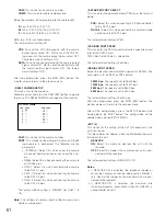 Preview for 59 page of Panasonic WJSX150 - SWITCHER - ADDENDUM Operating Instructions Manual