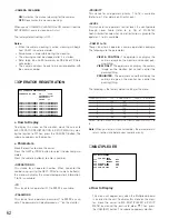 Preview for 60 page of Panasonic WJSX150 - SWITCHER - ADDENDUM Operating Instructions Manual