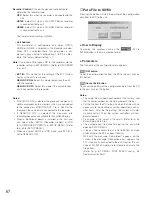 Preview for 65 page of Panasonic WJSX150 - SWITCHER - ADDENDUM Operating Instructions Manual