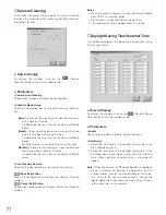 Предварительный просмотр 69 страницы Panasonic WJSX150 - SWITCHER - ADDENDUM Operating Instructions Manual