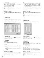 Предварительный просмотр 72 страницы Panasonic WJSX150 - SWITCHER - ADDENDUM Operating Instructions Manual