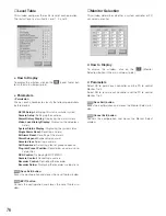 Предварительный просмотр 74 страницы Panasonic WJSX150 - SWITCHER - ADDENDUM Operating Instructions Manual