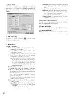 Preview for 79 page of Panasonic WJSX150 - SWITCHER - ADDENDUM Operating Instructions Manual