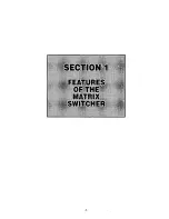 Предварительный просмотр 7 страницы Panasonic WJSX350 - MATRIX SWITCHER Operating Instructions Manual