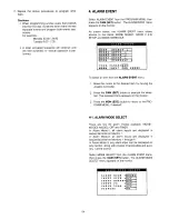 Предварительный просмотр 36 страницы Panasonic WJSX350 - MATRIX SWITCHER Operating Instructions Manual