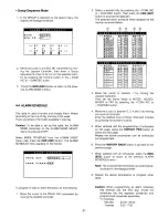 Предварительный просмотр 39 страницы Panasonic WJSX350 - MATRIX SWITCHER Operating Instructions Manual