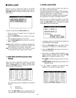 Предварительный просмотр 46 страницы Panasonic WJSX350 - MATRIX SWITCHER Operating Instructions Manual