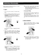 Предварительный просмотр 52 страницы Panasonic WJSX350 - MATRIX SWITCHER Operating Instructions Manual