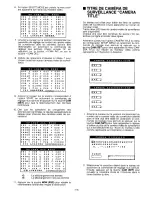 Предварительный просмотр 116 страницы Panasonic WJSX350 - MATRIX SWITCHER Operating Instructions Manual