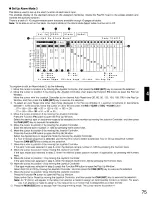 Предварительный просмотр 75 страницы Panasonic WJSX550B - MATRIX SWITCHER Operating Instructions Manual