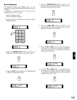 Предварительный просмотр 105 страницы Panasonic WJSX550B - MATRIX SWITCHER Operating Instructions Manual