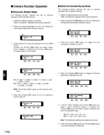 Preview for 110 page of Panasonic WJSX550B - MATRIX SWITCHER Operating Instructions Manual