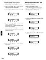 Preview for 112 page of Panasonic WJSX550B - MATRIX SWITCHER Operating Instructions Manual