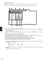 Предварительный просмотр 77 страницы Panasonic WJSX550C - MATRIX SWITCHER Operating Instructions Manual