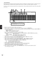 Предварительный просмотр 88 страницы Panasonic WJSX550C - MATRIX SWITCHER Operating Instructions Manual