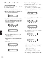 Предварительный просмотр 109 страницы Panasonic WJSX550C - MATRIX SWITCHER Operating Instructions Manual