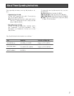 Preview for 7 page of Panasonic WJSX650 - SWITCHER Operating Instructions Manual