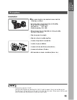 Предварительный просмотр 11 страницы Panasonic WORKIO DP-150 Operating Instructions Manual